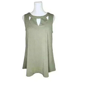 Studio 1886 women's sage green blouse size small